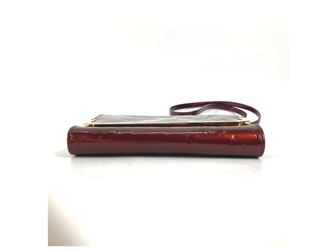 Borsa 2 in 1 Rossmore PM in Monogram Vernis di Louis Vuitton Rosso Porpora - vista 5