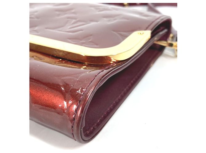 Borsa 2 in 1 Rossmore PM in Monogram Vernis di Louis Vuitton Rosso Porpora - vista 6