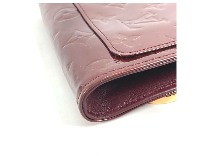 Borsa 2 in 1 Rossmore PM in Monogram Vernis di Louis Vuitton Rosso Porpora - vista 8