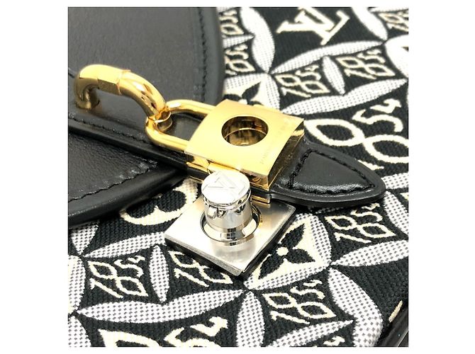 Borsa a Spalla Neo Saumur MM Since1854 di Louis Vuitton M57488 Nero Blu navy - vista 11