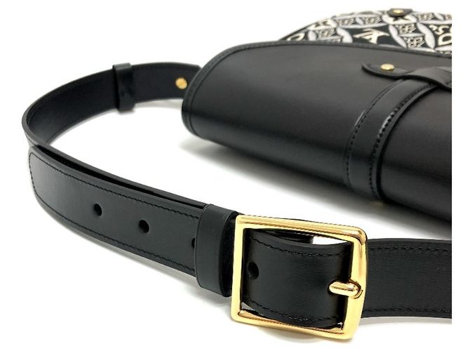 Borsa a Spalla Neo Saumur MM Since1854 di Louis Vuitton M57488 Nero Blu navy - vista 6