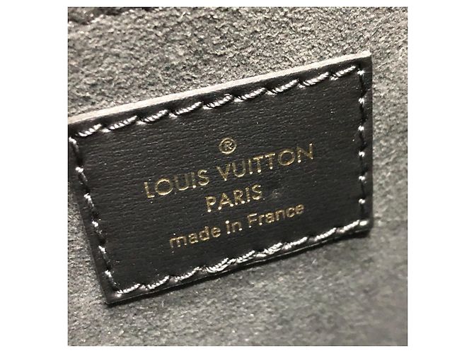 Borsa a Spalla Neo Saumur MM Since1854 di Louis Vuitton M57488 Nero Blu navy - vista 9