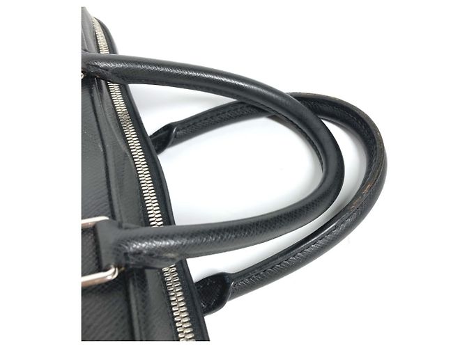 Borsa 2 in 1 Alex in Taiga di Louis Vuitton Nero Grigio - vista 5