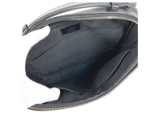 Borsa a Spalla Damier Graphite Louis Vuitton Nero - vista 10