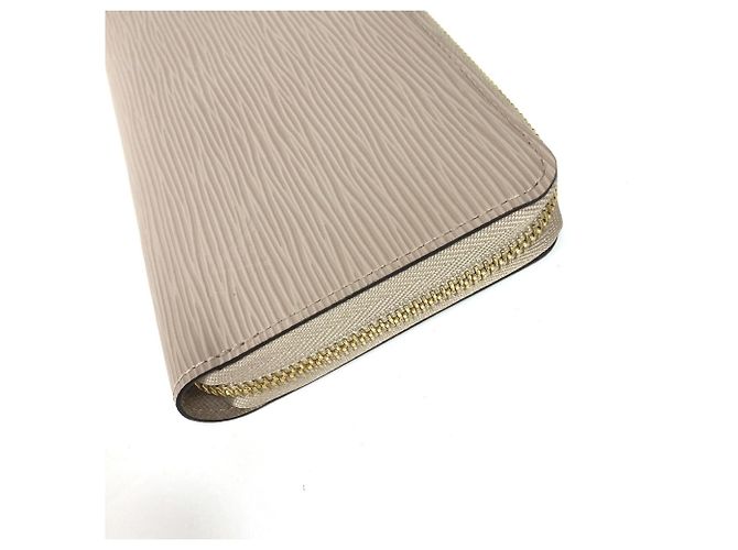 Cartera Zippy Epi Louis Vuitton Beige - vista 2