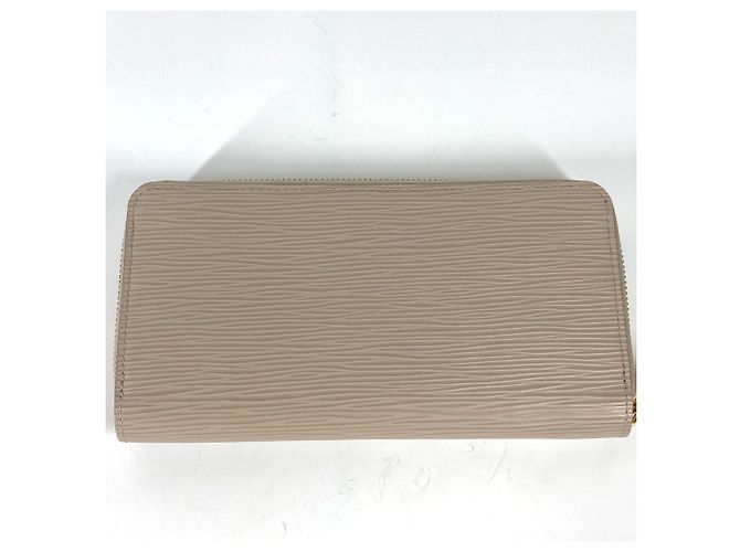 Cartera Zippy Epi Louis Vuitton Beige - vista 6