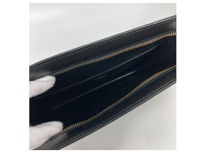 Pochette Uomo in Pelle Epi Louis Vuitton Nero - vista 10