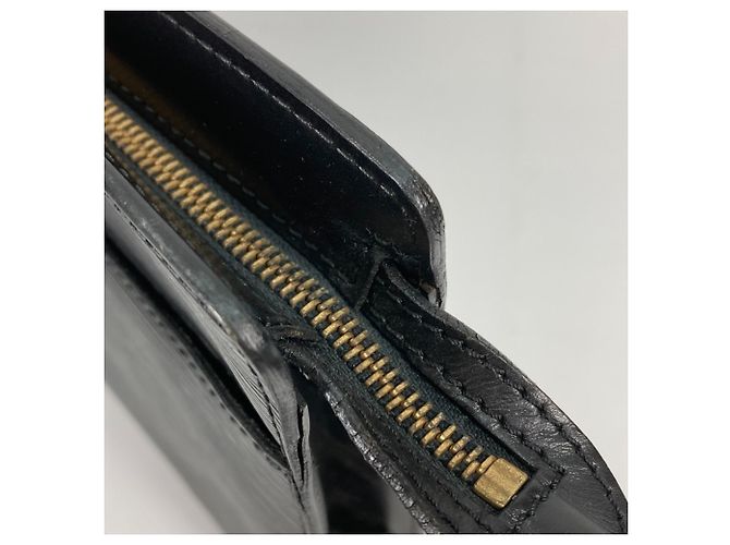Pochette Uomo in Pelle Epi Louis Vuitton Nero - vista 11