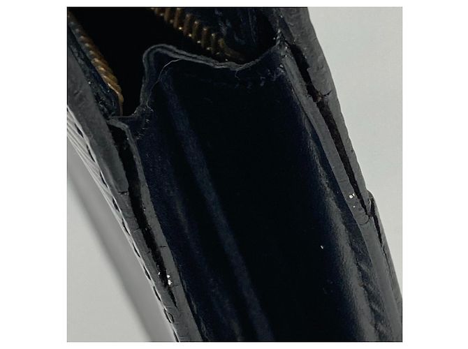 Pochette Uomo in Pelle Epi Louis Vuitton Nero - vista 15