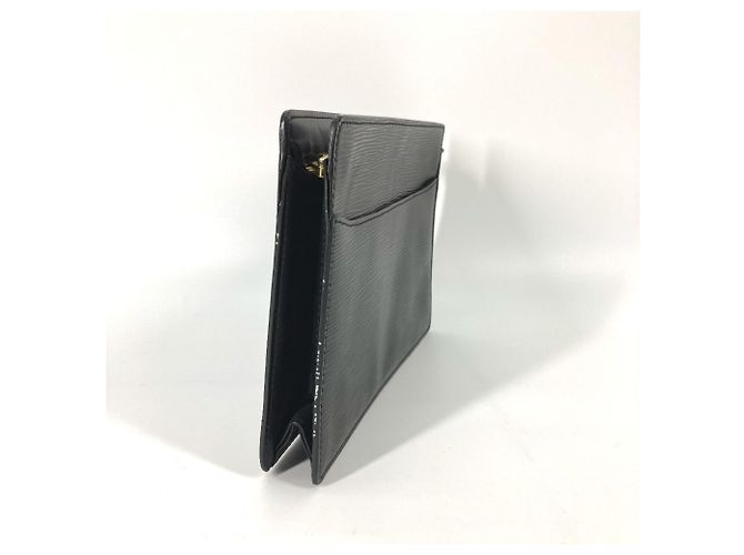 Pochette Uomo in Pelle Epi Louis Vuitton Nero - vista 5