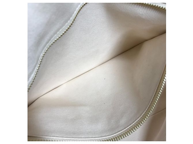 Borsa a Spalla Neverfull MM in Monogram Empreinte Louis Vuitton Beige - vista 11