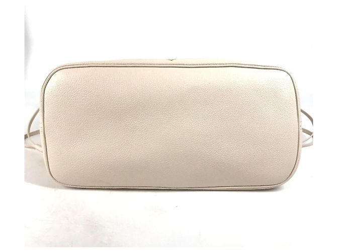 Borsa a Spalla Neverfull MM in Monogram Empreinte Louis Vuitton Beige - vista 6