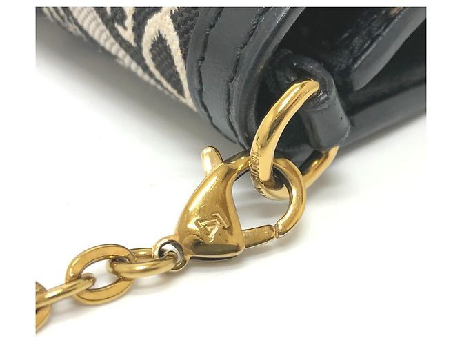 Borsa a Spalla Jacquard Monogram Louis Vuitton Blu navy - vista 7