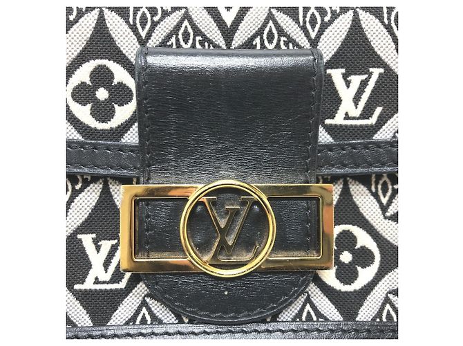 Borsa a Spalla Jacquard Monogram Louis Vuitton Blu navy - vista 9