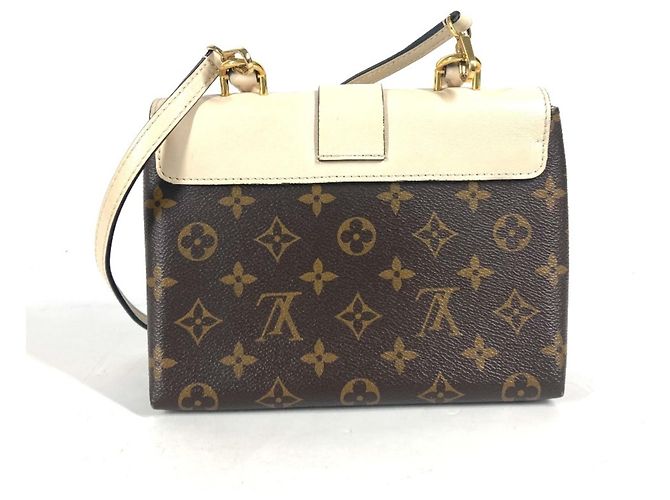 Borsa 2 in 1 Rocky BB Monogramma Louis Vuitton Marrone Bianco - vista 2