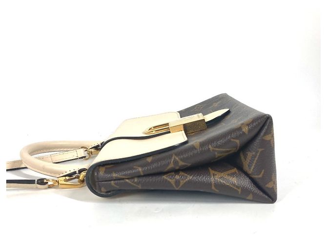 Borsa 2 in 1 Rocky BB Monogramma Louis Vuitton Marrone Bianco - vista 3
