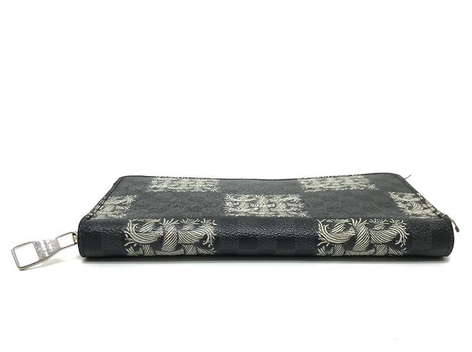 Louis Vuitton Damier Graphite Long Wallet Black - view 3
