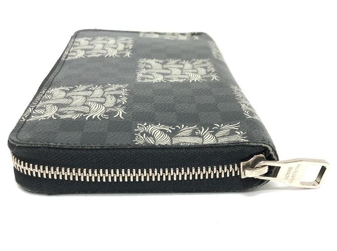Louis Vuitton Damier Graphite Long Wallet Black - view 4
