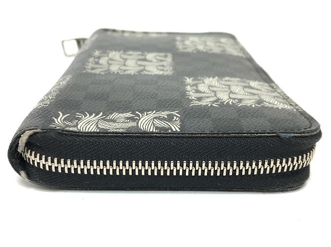 Louis Vuitton Damier Graphite Long Wallet Black - view 5