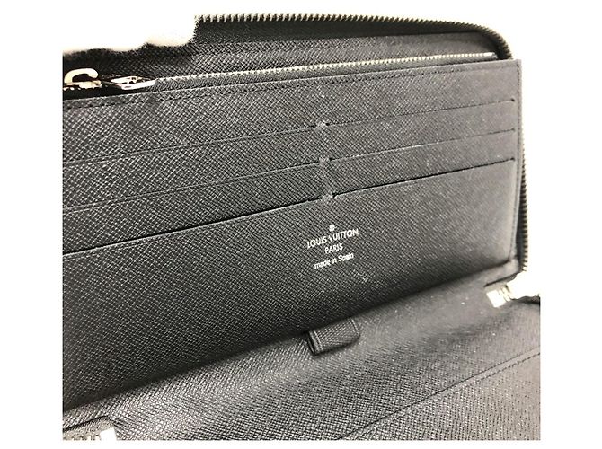 Louis Vuitton Damier Graphite Long Wallet Black - view 9