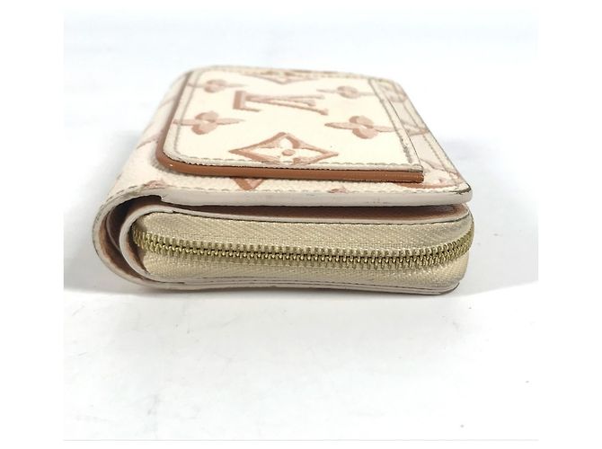 Louis Vuitton Monogram Portefeuille Lou Compact Weiß - Ansicht 3
