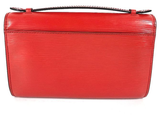 Borsa 3 in 1 Epi Cléry di Louis Vuitton Rosso - vista 18