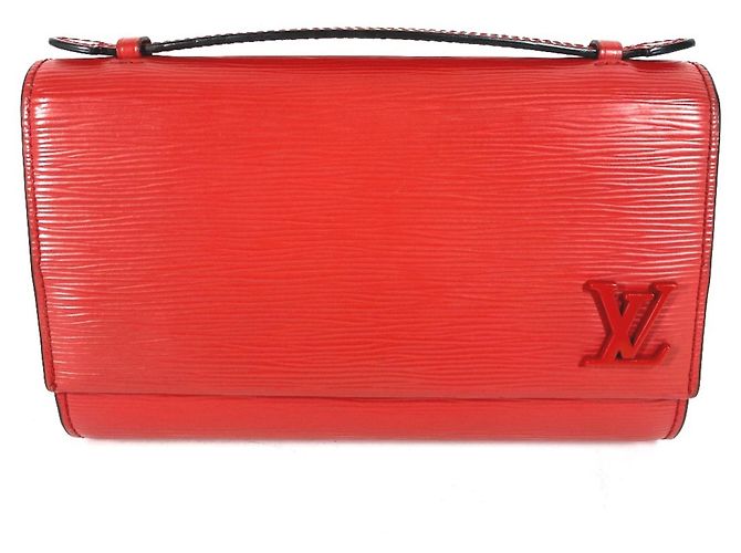 Borsa 3 in 1 Epi Cléry di Louis Vuitton Rosso - vista 2