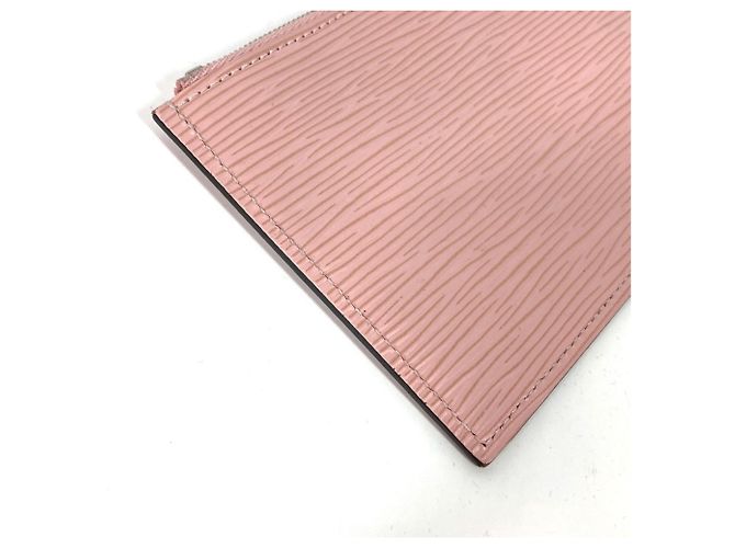 Monedero de cuero Epi Louis Vuitton Rosa - vista 5