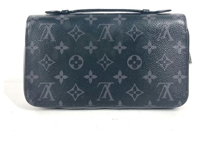 Louis Vuitton Monogram Eclipse Long Wallet Black - view 2