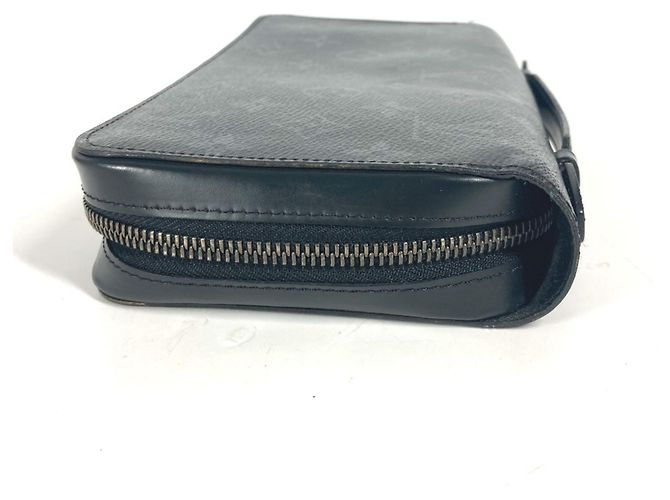 Louis Vuitton Monogram Eclipse Long Wallet Black - view 4