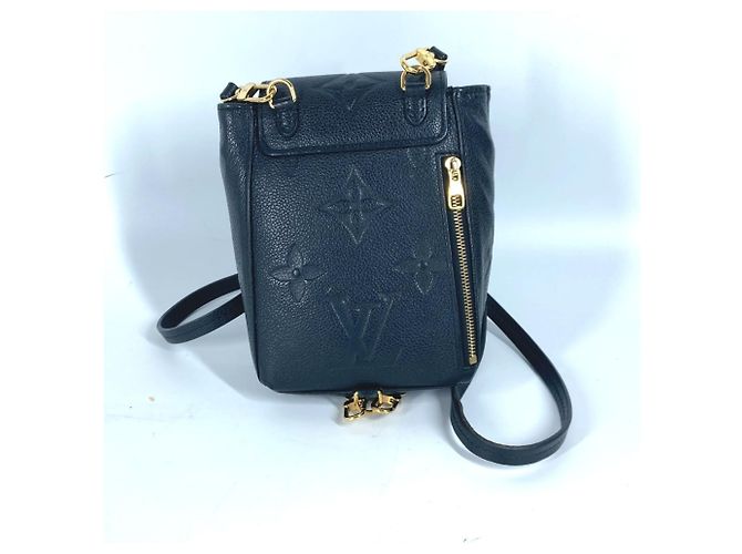 Zaino Tiny Monogram Empreinte Louis Vuitton Nero - vista 2