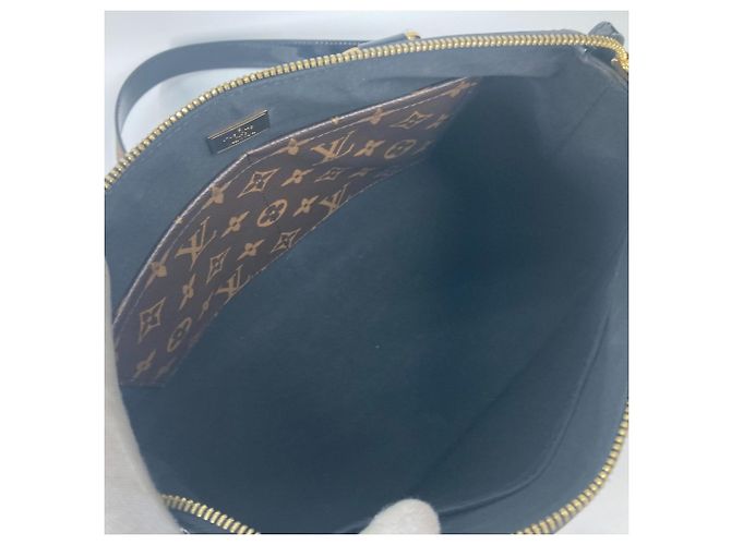 Borsa 2 in 1 Miroir Vernis Louis Vuitton Marrone Nero Monogramma - vista 2