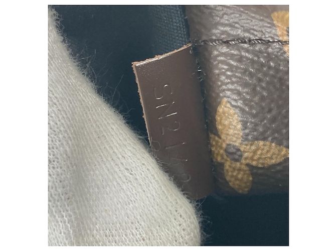 Borsa 2 in 1 Miroir Vernis Louis Vuitton Marrone Nero Monogramma - vista 4
