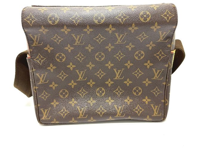 Naviglio Borsa a Spalla Monogram Louis Vuitton Marrone - vista 2