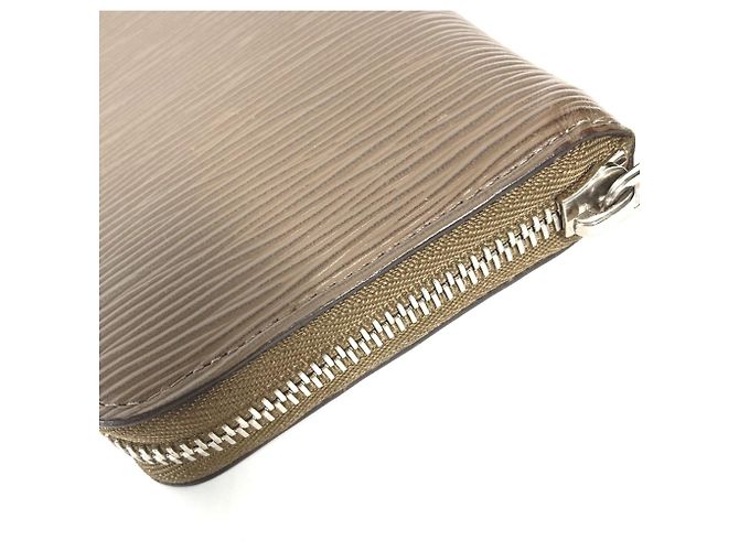 Louis Vuitton Epi Zippy Wallet Brown Taupe - view 4