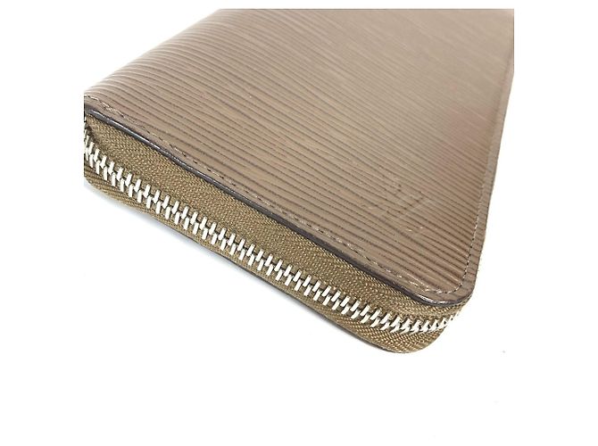 Louis Vuitton Epi Zippy Wallet Brown Taupe - view 6