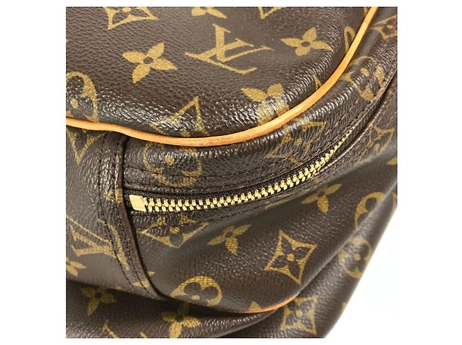 Borsa 2 in 1 Louis Vuitton Monogram Alize 24 Van Quatre Marrone - vista 10