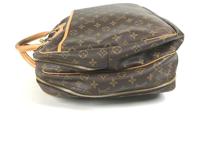 Borsa 2 in 1 Louis Vuitton Monogram Alize 24 Van Quatre Marrone - vista 3