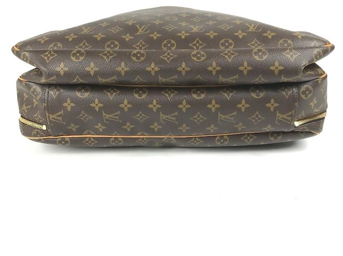 Borsa 2 in 1 Louis Vuitton Monogram Alize 24 Van Quatre Marrone - vista 4