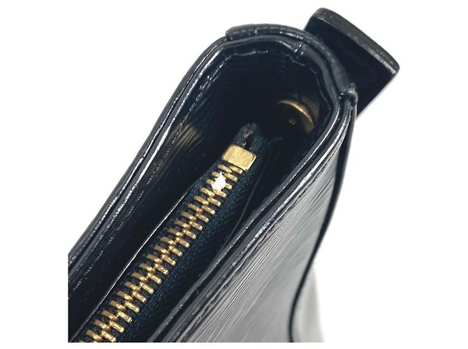 Louis Vuitton Epi Looping GM Schultertasche Schwarz - Ansicht 10