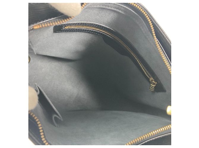 Louis Vuitton Epi Looping GM Schultertasche Schwarz - Ansicht 12