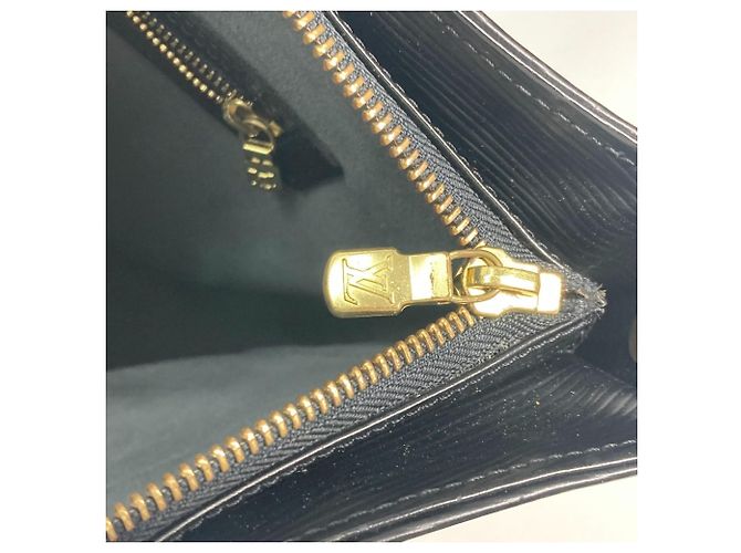 Louis Vuitton Epi Looping GM Schultertasche Schwarz - Ansicht 13