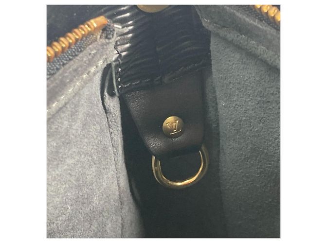 Louis Vuitton Epi Looping GM Schultertasche Schwarz - Ansicht 16