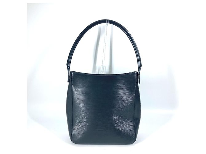 Louis Vuitton Epi Looping GM Schultertasche Schwarz - Ansicht 3