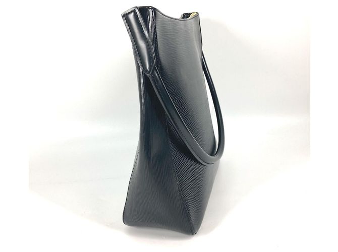 Louis Vuitton Epi Looping GM Schultertasche Schwarz - Ansicht 5