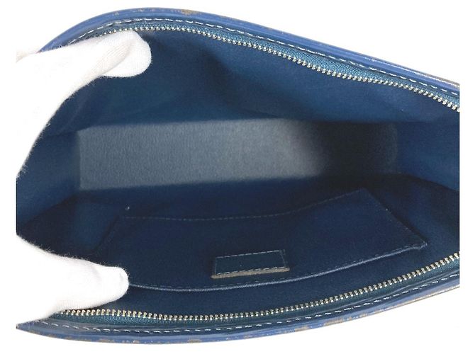 Neceser Epi Poche Toilette 26 de Louis Vuitton Azul marino - vista 10