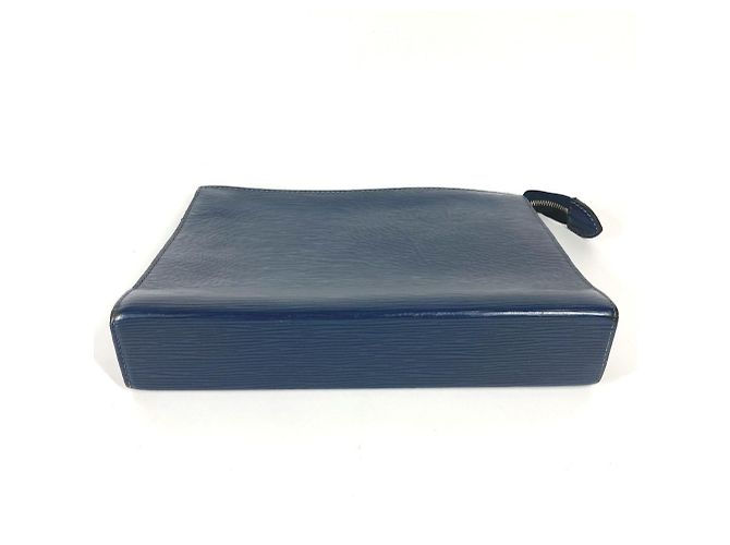Neceser Epi Poche Toilette 26 de Louis Vuitton Azul marino - vista 6