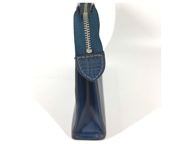 Neceser Epi Poche Toilette 26 de Louis Vuitton Azul marino - vista 8