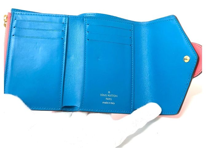 Louis Vuitton M69177 LV Circle Cartera Pont Neuf Compacta Rosa Azul - vista 12