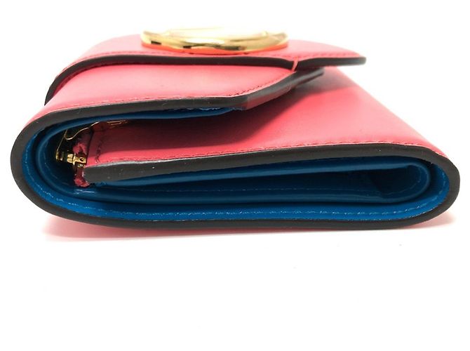 Louis Vuitton M69177 LV Circle Cartera Pont Neuf Compacta Rosa Azul - vista 3
